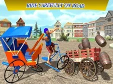 City Cycle Rickshaw Simulator 2020